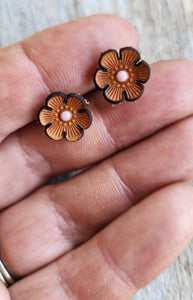 Cactus Creek Flower Stud Earring