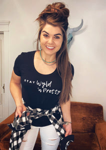 Stay Wyld 'n Pretty Ladies Tee