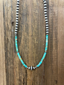 WNP Hand Picked Turquoise Necklace #5